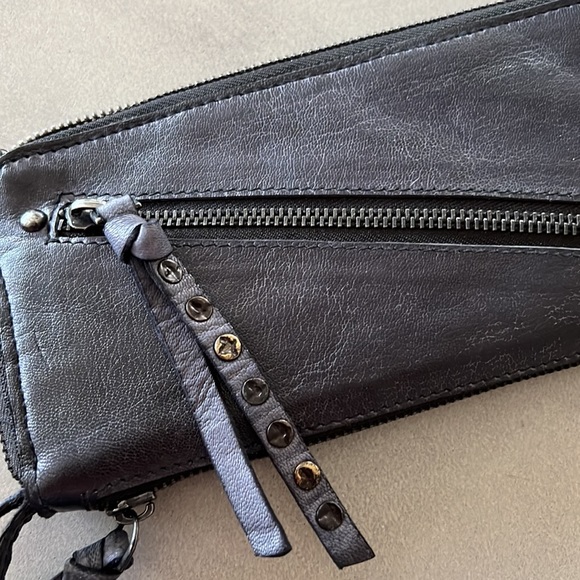New Free People leather clutch. - Picture 6 of 9